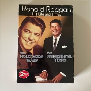 Ronald Reagan: His Life and Times DVD Set - Black Cover